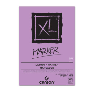 CANSON XL A3 Marker Leimung oben