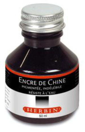Tinte Tusche 50 ml schwarz