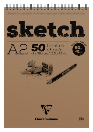 Skizzenblock A2 90g 50Bl