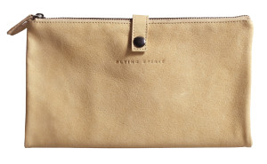 Mäppchen flach 2Fach 27x23,6x2,8 cm beige