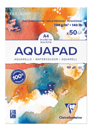 Aquapad 300g A4 50Bl