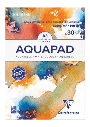 Aquapad 300g A3 30Bl