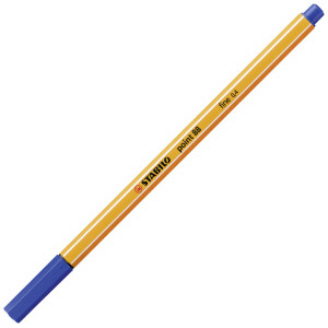 Fineliner - STABILO point 88 - Einzelstift - blau
