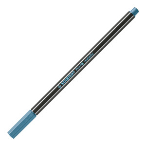 Premium Metallic-Filzstift - STABILO Pen 68 metallic - Einzelstift - metallic blau