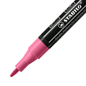 Acrylmarker - STABILO FREE Acrylic - T100 Rundspitze 1-2mm - Einzelstift - taffy pink