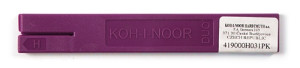 Graphitmine Ø 2mm, 120mm lang, Härte H, 2er Set