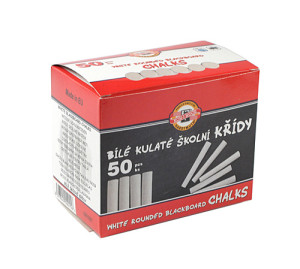 Tafelkreide, rund 50er Set
