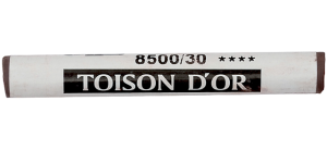 Softpastellkreide rund Caput Mortuum dunkel