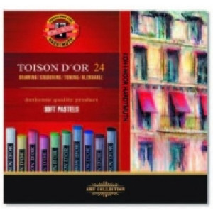 Toison d´or 8500 Künstler-Softpastellkreide 24er Kartonetui