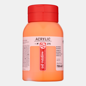 Talens Art Creation Acrylfarbe Flasche 750 ml Azo-Orange 276