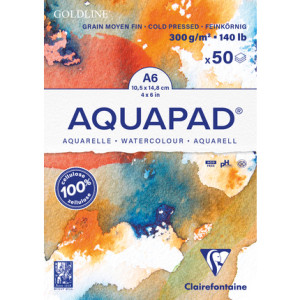 Aquapad 300g A6 50Bl