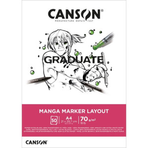 Canson Manga Marker Layout Block A4