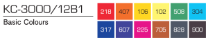 Kurecolor Twin S- Basic Colours 12er Set