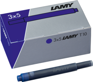 Lamy T10 3er Pack blau löschbar