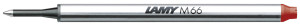 LAMY Tintenrollermine M 66 rot Minenstärke M
