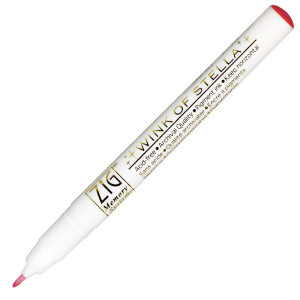 Wink of Stella Red Glitzer Marker