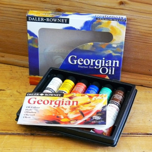 Daler-Rowney Georgian Ölfarbe Starter-Set 6 x 22ml