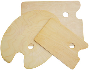 Renesans Holzpalette Rechteckig klein ca. 20x30cm