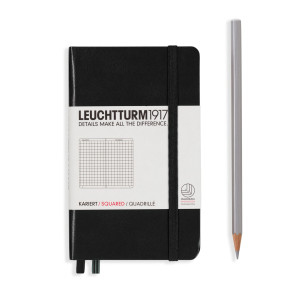 LEUCHTTURM 1917 Notizbuch Kariert Pocket ( A6 )