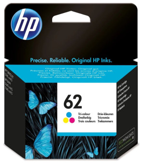 Bläckpatron HP 62 färg för Envy och OfficeJet