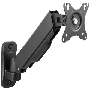 LogiLink Monitorarm och väggfäste med gasfjäder för skärm 17-32" (29 cm längd)