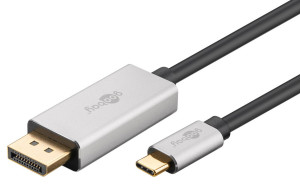 Goobay USB-C till DisplayPort-kabel 8K 60 Hz (3 meter)