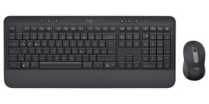 Logitech MK650 trådlöst tangentbord och mus med Logi Bolt och Bluetooth PC/MAC svart