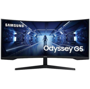 Samsung Odyssey G5 C34G55 34" curved gamingskärm med 165 Hz och VA-panel 3440x1440
