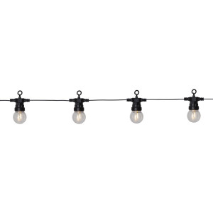 Star Trading 8 meters ljusslinga med 20st LED-lampor i form av glödlampor