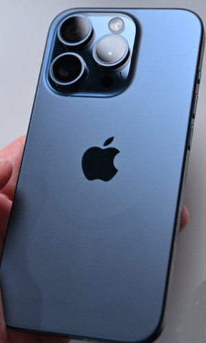 Apple iPhone 15 Pro 128GB Blue Titanium  Garanti 1år    Som ny