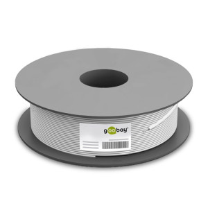 Goobay Cat6 U/UTP CCA oterminerad nätverkskabel 100 meter