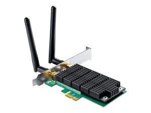 TP-Link T4E trådlöst PCI-E nätverkskort med Dual Band (Full/Low bracket)