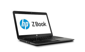 HP ZBook 14 G1 i7 (gen 4) 8GB 256GB SSD FirePro M4100 Win10 Pro (beg med små bucklor)