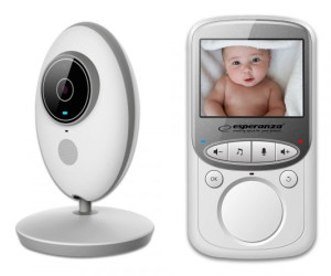Esperanza babymonitor videokamera med 2.4" LCD-mottagare