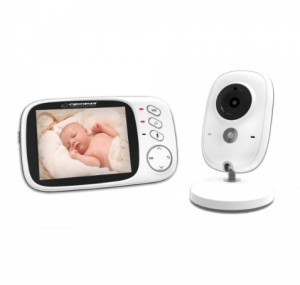 Esperanza babymonitor videokamera med 3.2" LCD-mottagare