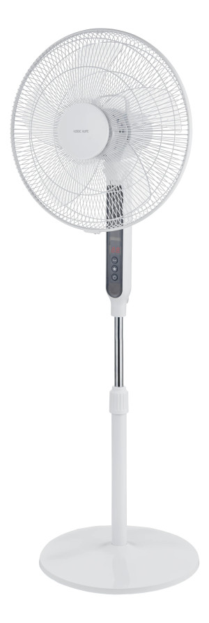 Nordic Home Culture Nordic Home golvfläkt med 12 hastigheter och 130 cm höjd