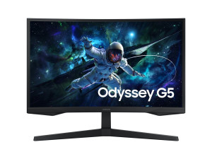Samsung Odyssey G5 Curved 27" 2K QHD 165 Hz gamingskärm (välvd)