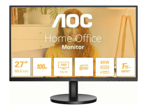 AOC 27B3CA2 27" Full HD LED-skärm med IPS-panel och USB-C PD65W
