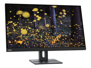 Lenovo ThinkVision E27q-20 27" 2.5K QHD ergonomisk skärm med IPS-panel