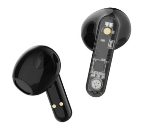 Streetz T150 True Wireless in-ear headset svart/transparent