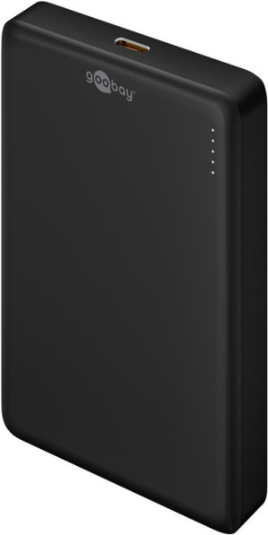 Goobay powerbank 20W, 10000 mAh med 15W trådlös laddning, MagSafe