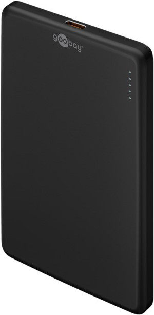 Goobay powerbank 20W, 5000 mAh med 15W trådlös laddning, MagSafe