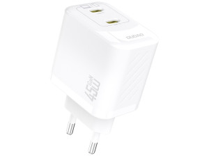 Dudao 45 Watt AC-adapter väggladdare med 2x USB-C