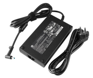 HP original datorladdare 200 Watt BlueTip 4.5x3.0mm med strömkabel