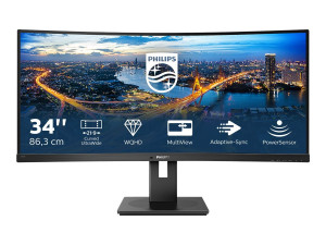 Philips 345B1C/00 34" välvd ultrabred skärm 3440 x 1440 i 100 Hz