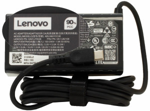 Lenovo original 65 Watts USB-C AC-adapter med strömkabel