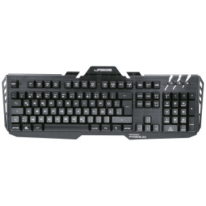 Urage gamingtangentbord i metall med RGB-bakgrundsbelysning