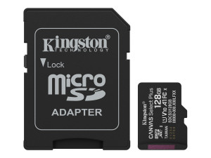 Kingston Canvas Select Plus 128GB microSDXC UHS-I (Class 10) 100MB/s inkl. adapter