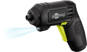 Goobay batteridriven skruvdragare med 28 bits
