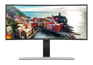 Samsung S34E790C 34" välvd skärm 3440x1440 med VA-panel